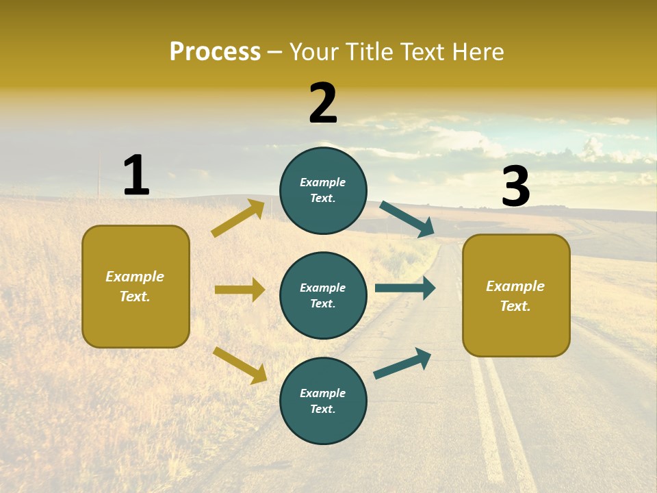 Travel Blue Movement PowerPoint Template