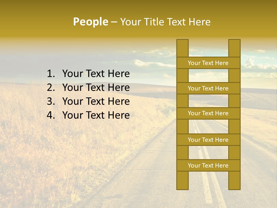 Travel Blue Movement PowerPoint Template