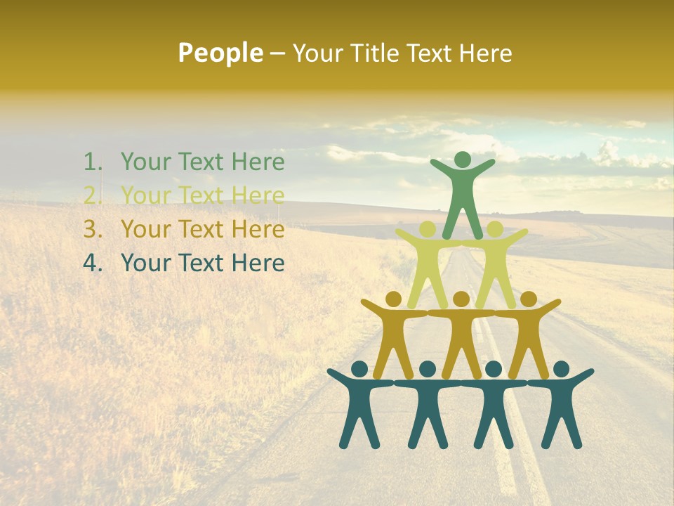 Travel Blue Movement PowerPoint Template