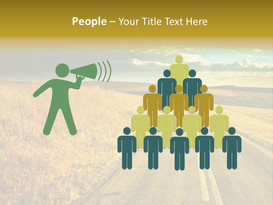 Travel Blue Movement PowerPoint Template