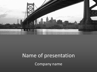 Philadelphia Pennsylvania Building PowerPoint Template