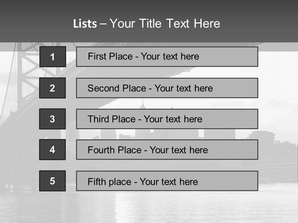 Philadelphia Pennsylvania Building PowerPoint Template