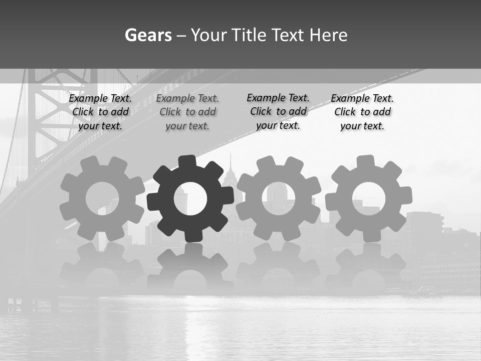 Philadelphia Pennsylvania Building PowerPoint Template