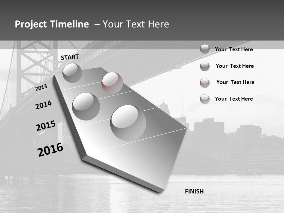 Philadelphia Pennsylvania Building PowerPoint Template