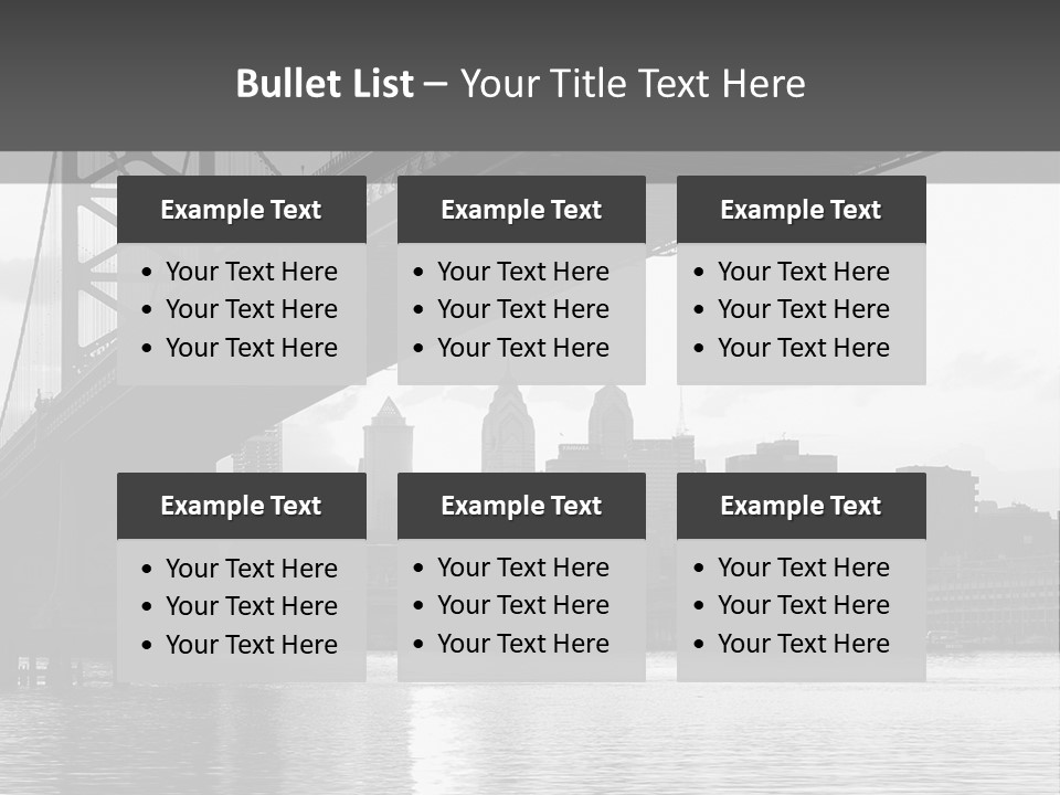 Philadelphia Pennsylvania Building PowerPoint Template