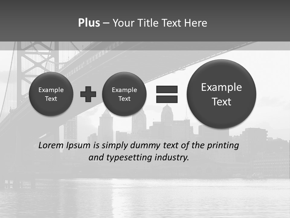 Philadelphia Pennsylvania Building PowerPoint Template