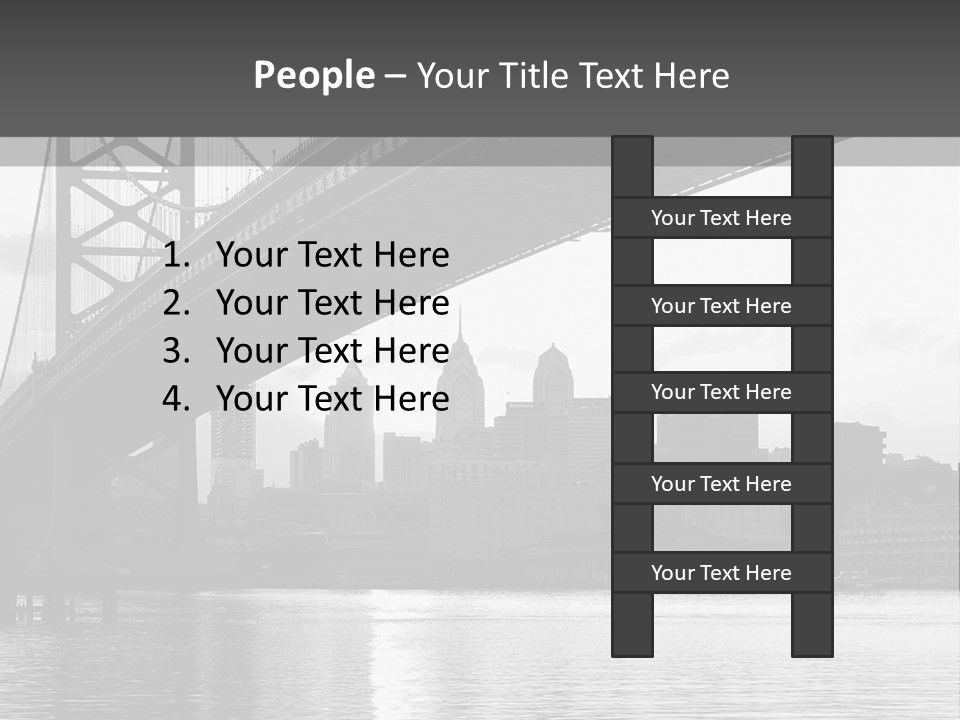 Philadelphia Pennsylvania Building PowerPoint Template