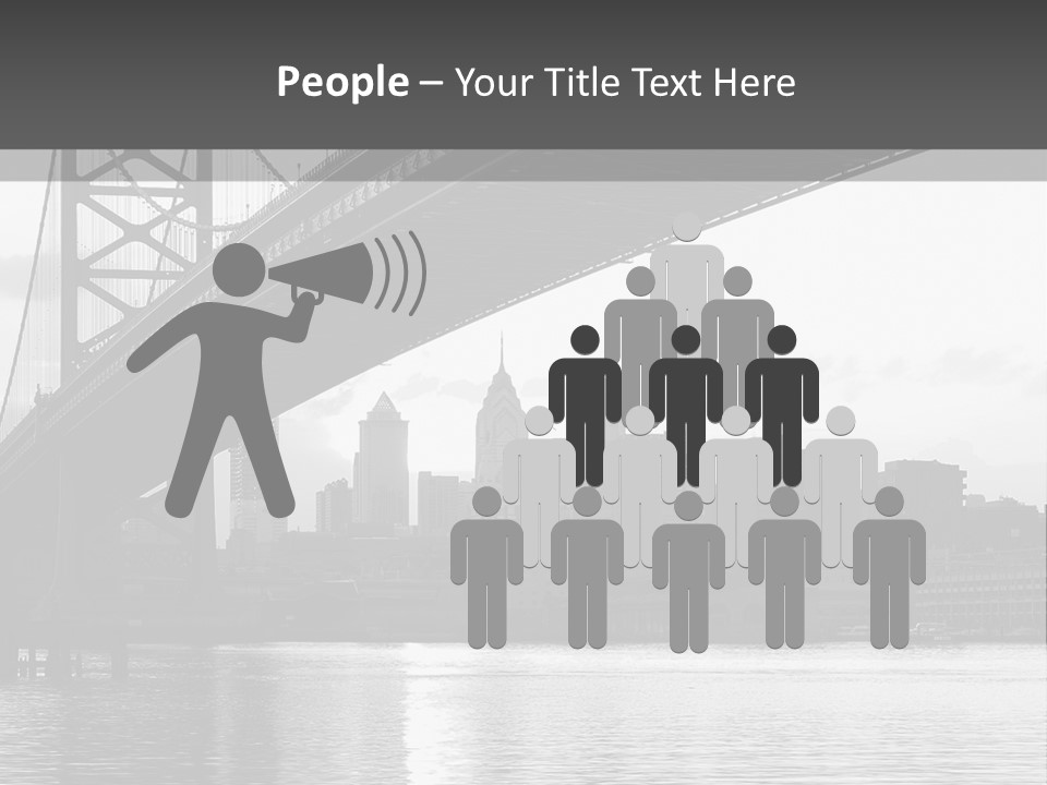 Philadelphia Pennsylvania Building PowerPoint Template