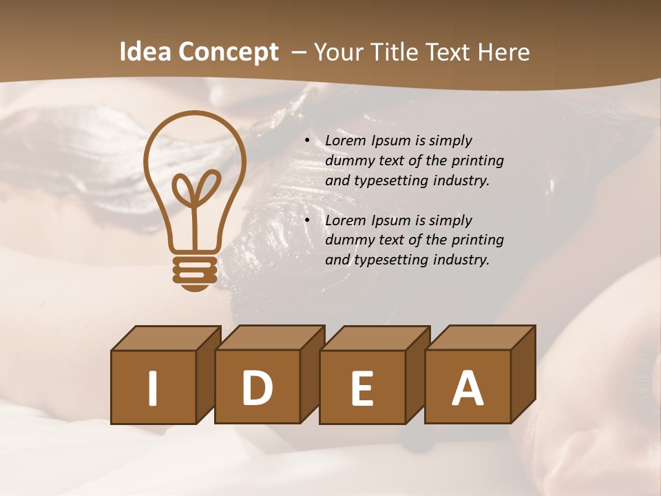 Healing Lifestyle Skincare PowerPoint Template