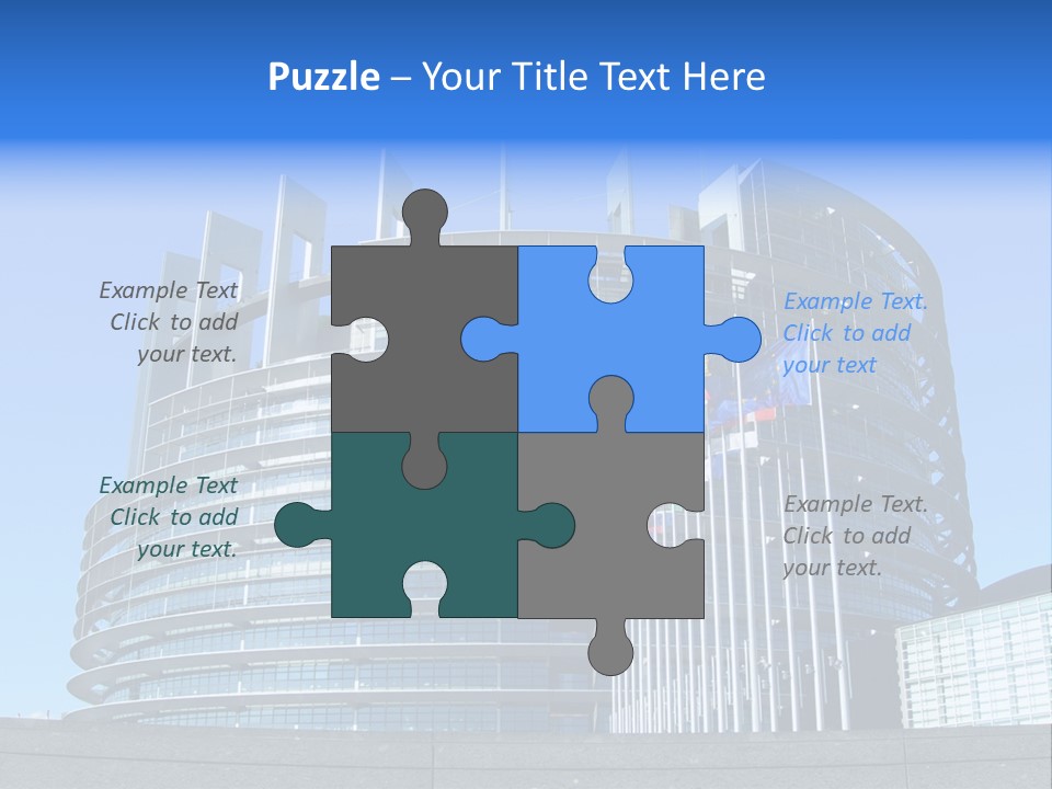 View Community City PowerPoint Template