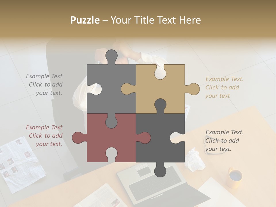 Grief Anger Man PowerPoint Template