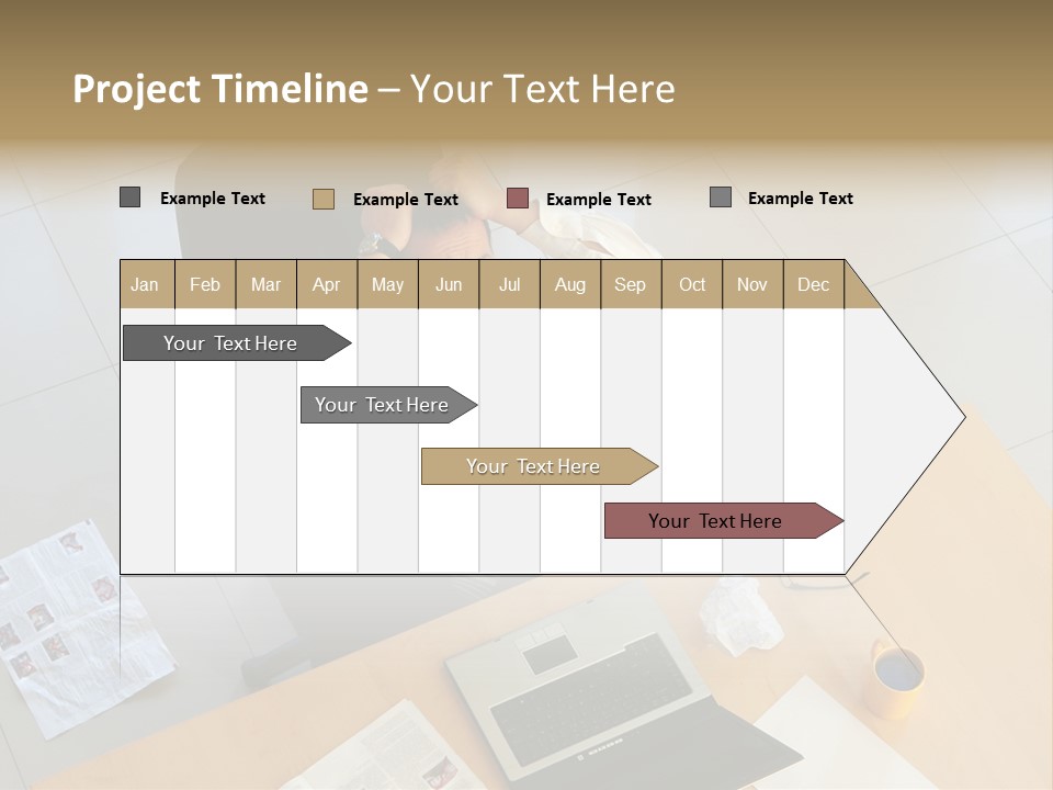Grief Anger Man PowerPoint Template