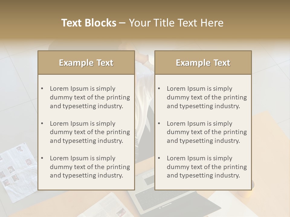 Grief Anger Man PowerPoint Template