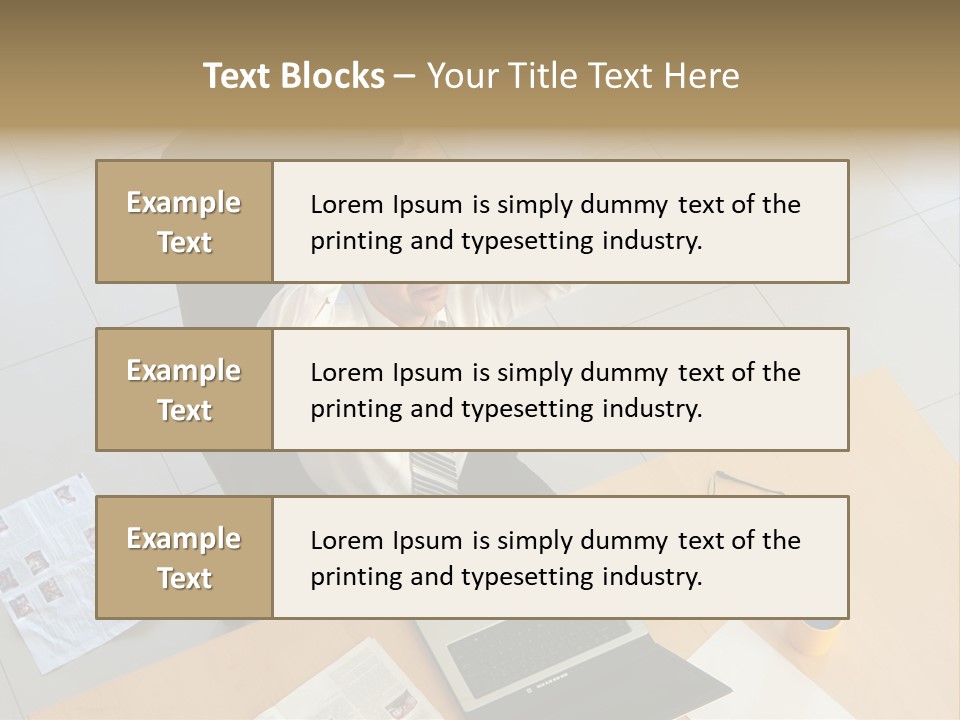 Grief Anger Man PowerPoint Template