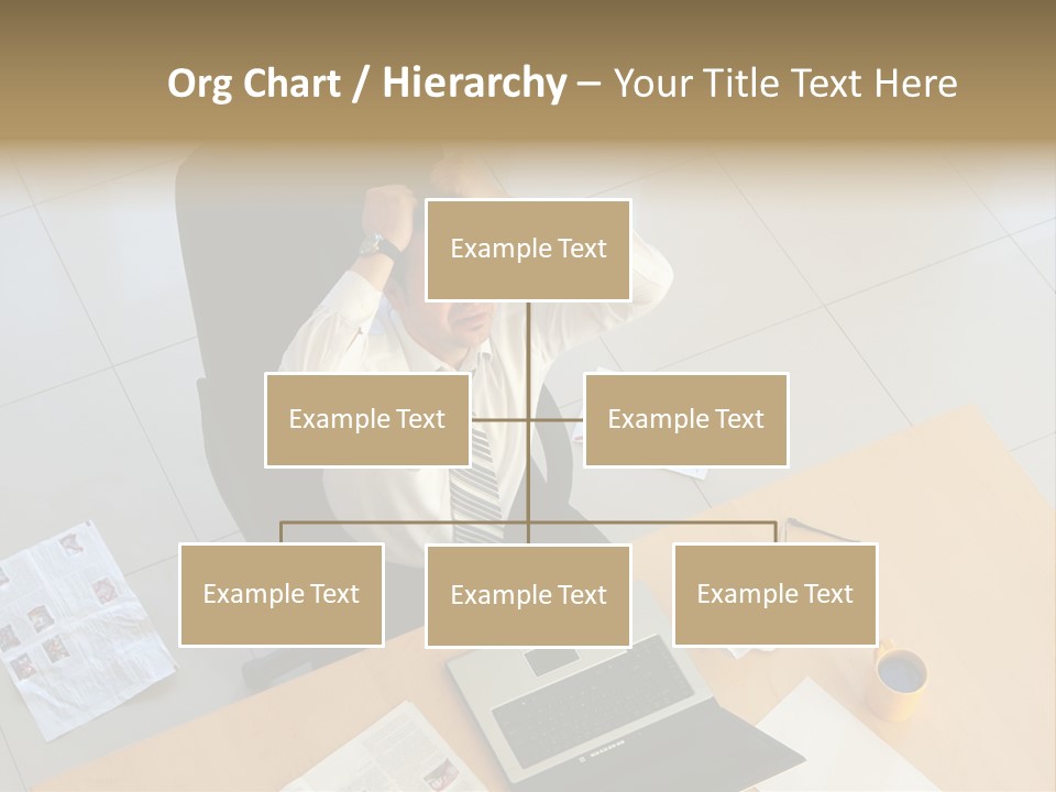 Grief Anger Man PowerPoint Template