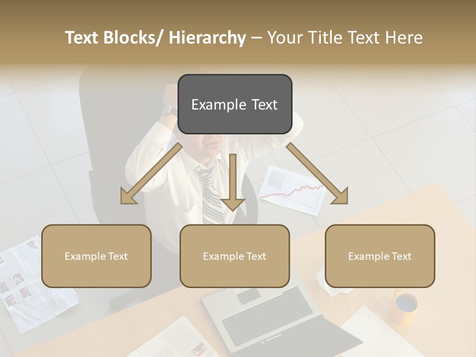 Grief Anger Man PowerPoint Template