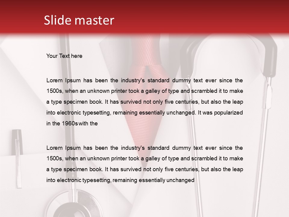 Science Tool Care PowerPoint Template