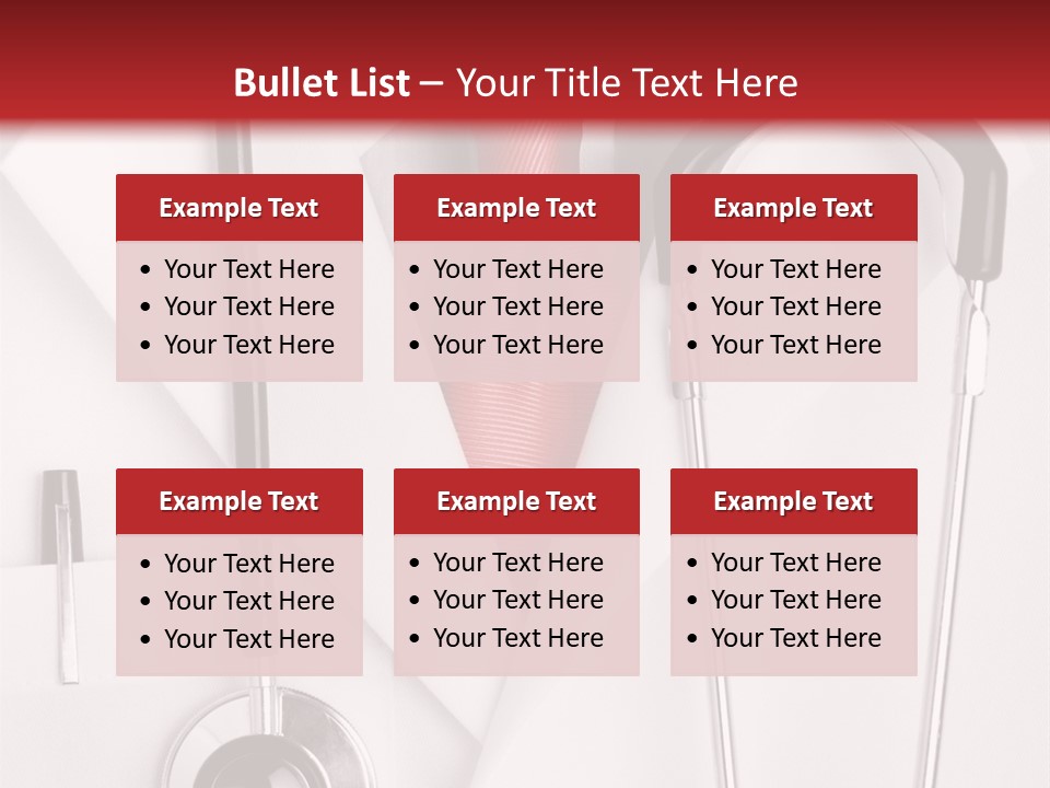 Science Tool Care PowerPoint Template