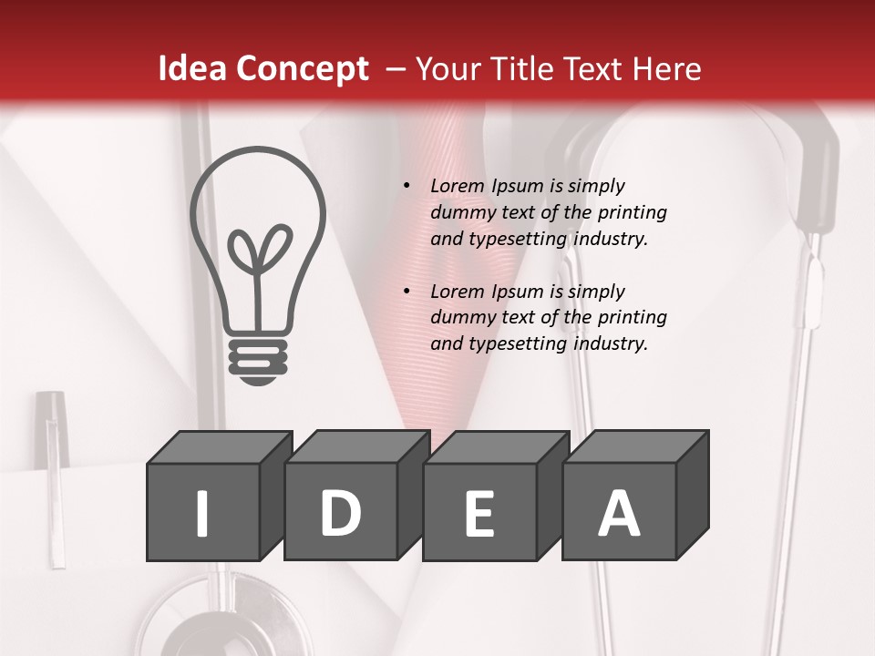 Science Tool Care PowerPoint Template