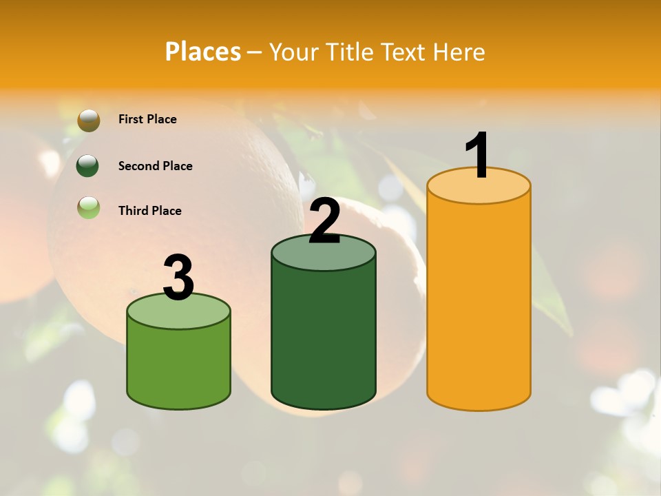 Farming Healthy Citrus PowerPoint Template