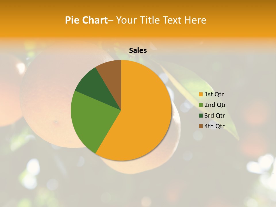 Farming Healthy Citrus PowerPoint Template