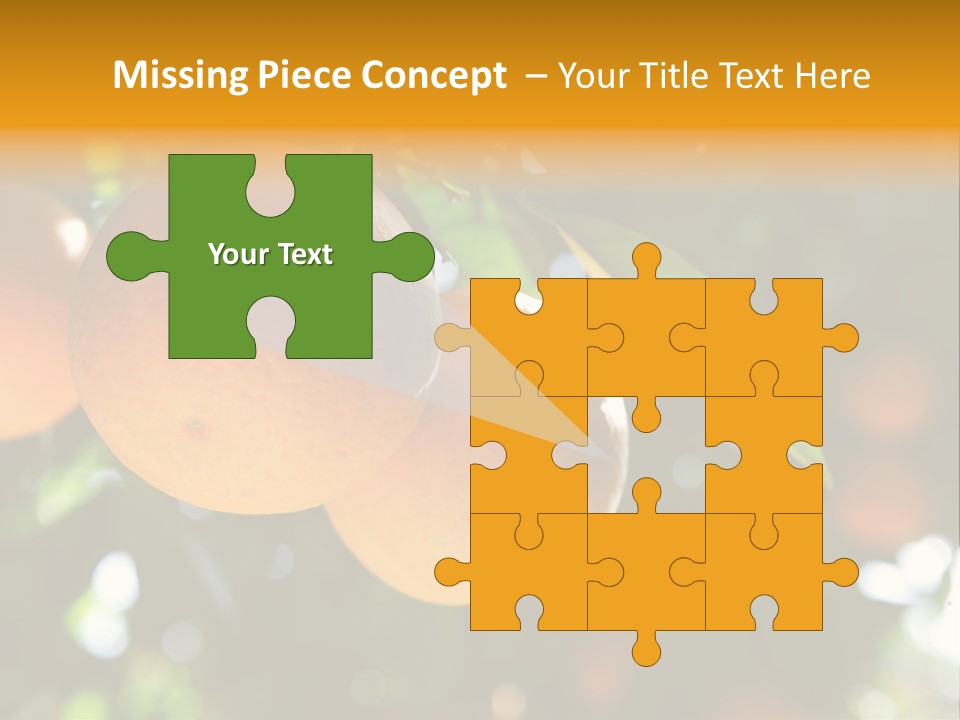 Farming Healthy Citrus PowerPoint Template