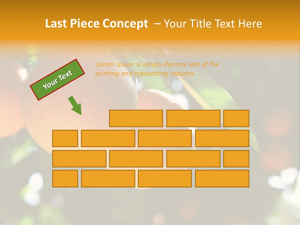 Farming Healthy Citrus PowerPoint Template