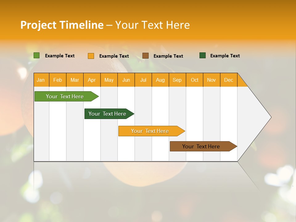 Farming Healthy Citrus PowerPoint Template