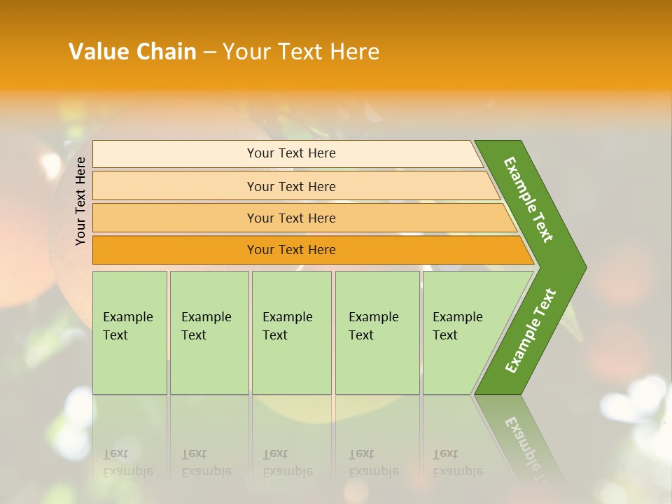 Farming Healthy Citrus PowerPoint Template