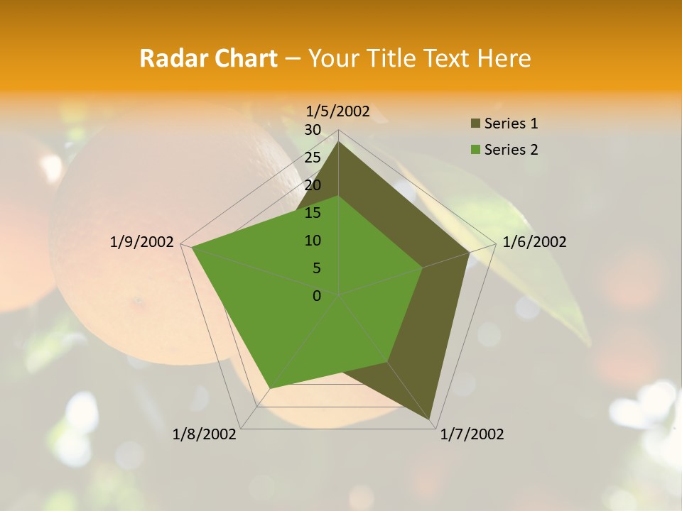 Farming Healthy Citrus PowerPoint Template