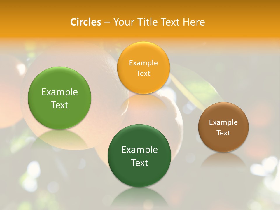Farming Healthy Citrus PowerPoint Template