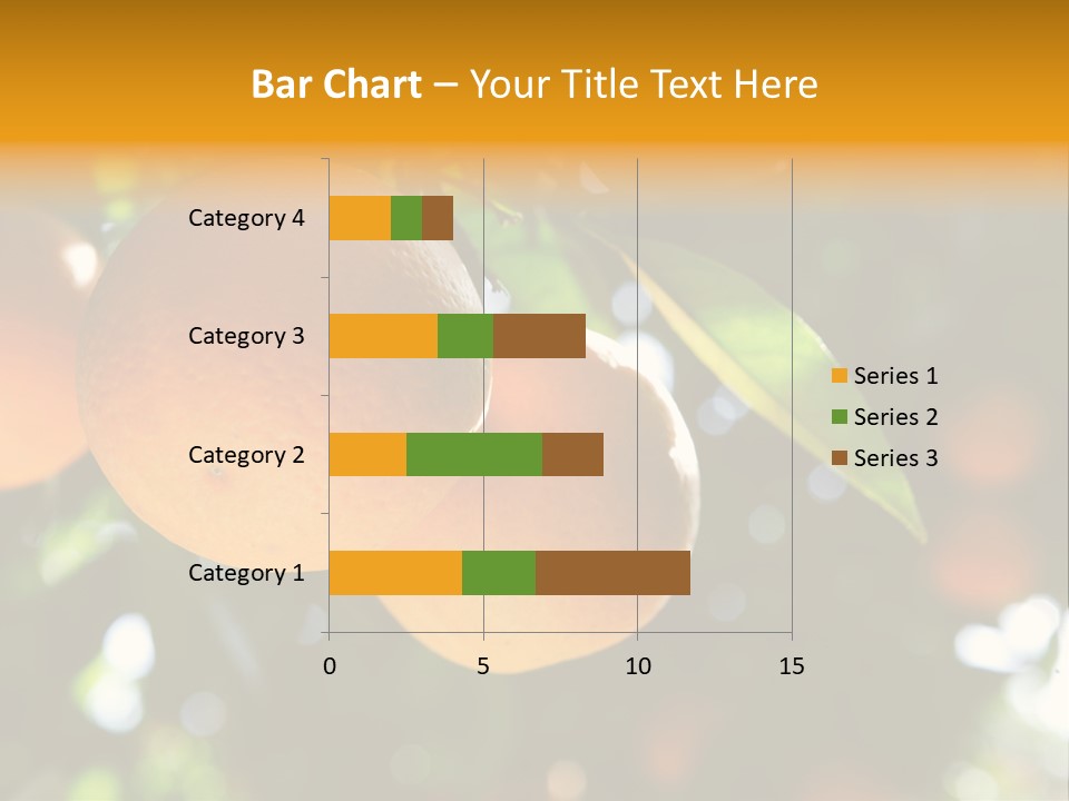 Farming Healthy Citrus PowerPoint Template