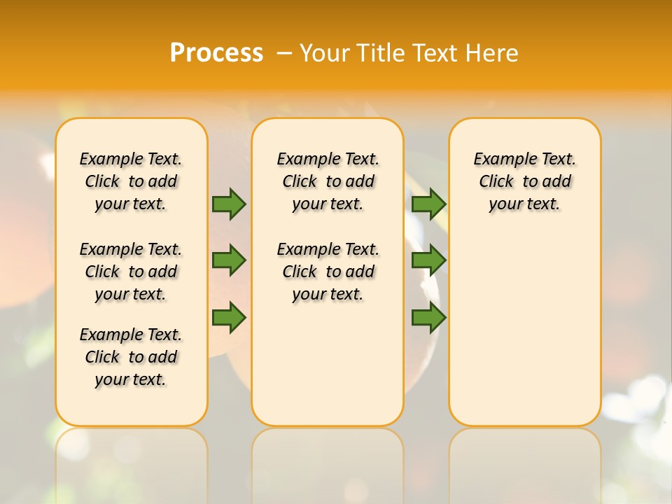 Farming Healthy Citrus PowerPoint Template