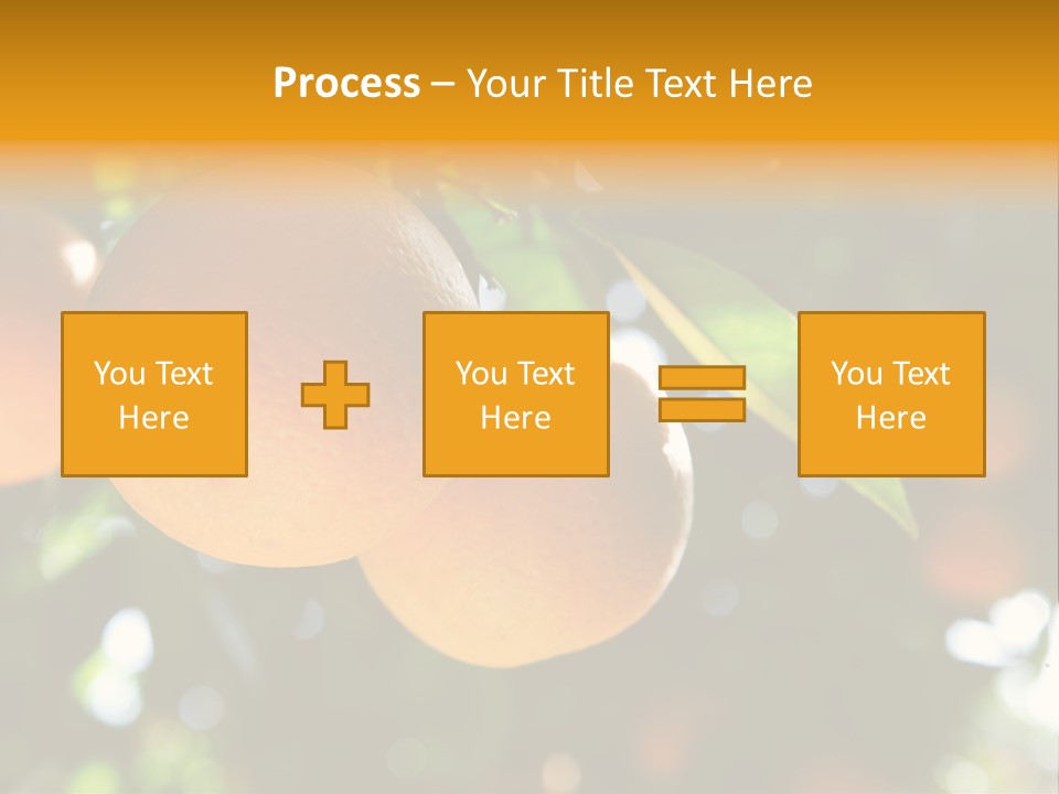 Farming Healthy Citrus PowerPoint Template