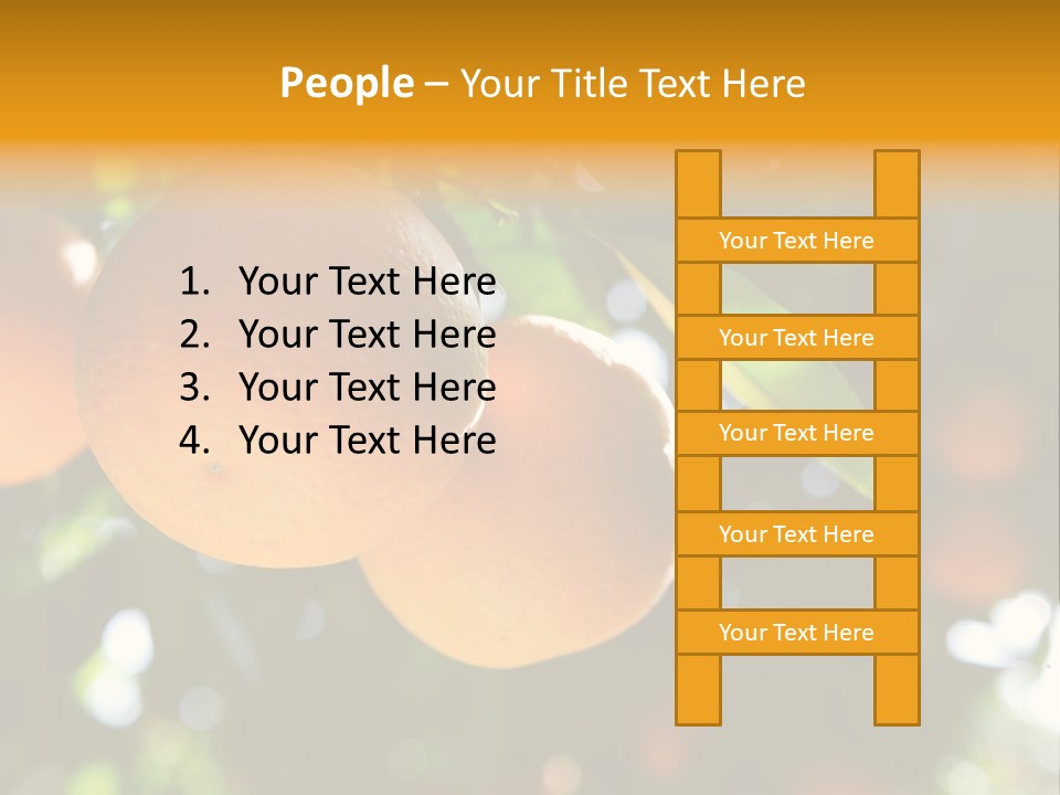 Farming Healthy Citrus PowerPoint Template