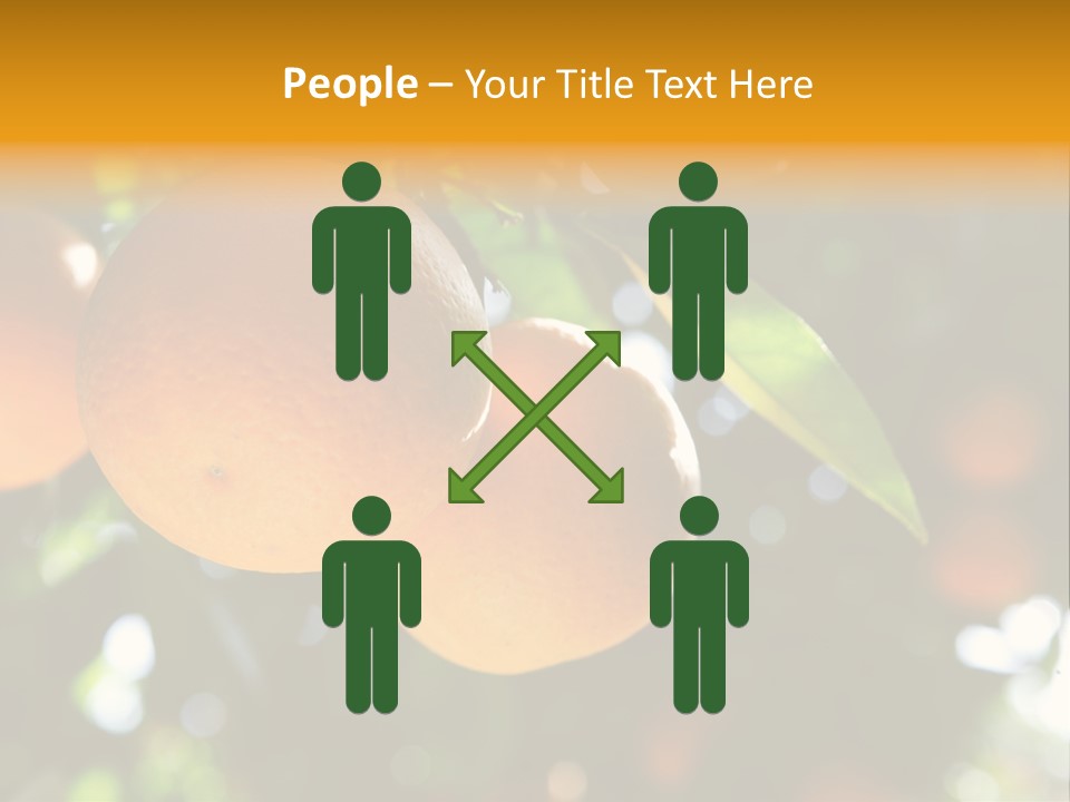 Farming Healthy Citrus PowerPoint Template