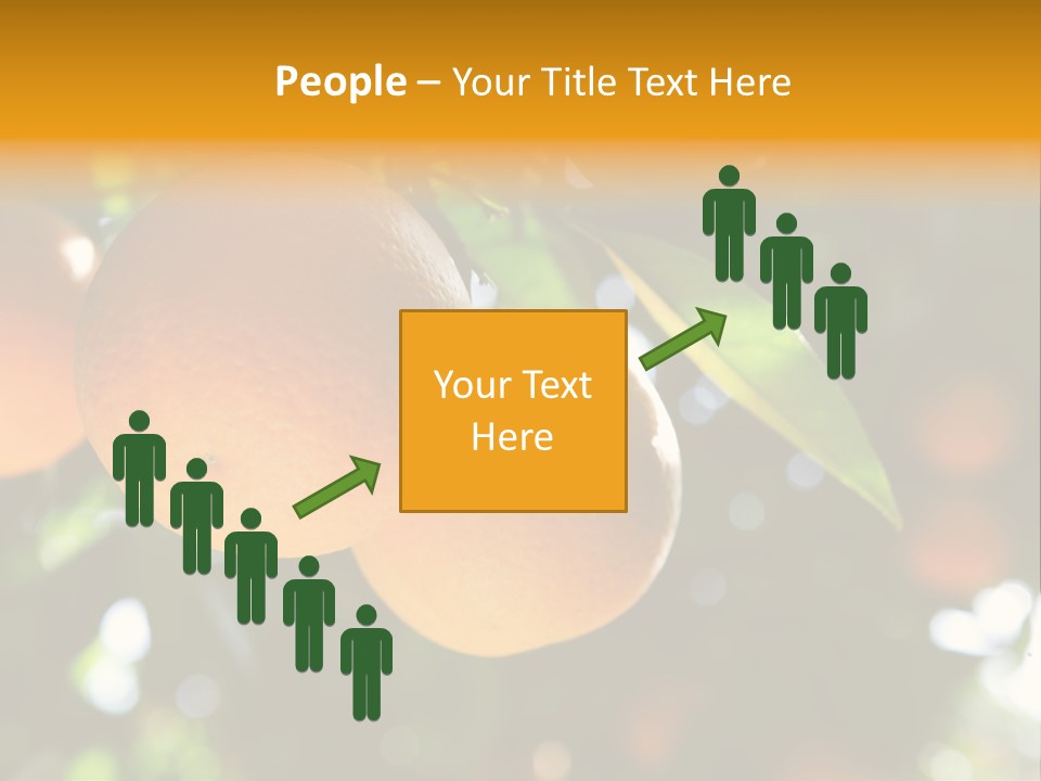 Farming Healthy Citrus PowerPoint Template