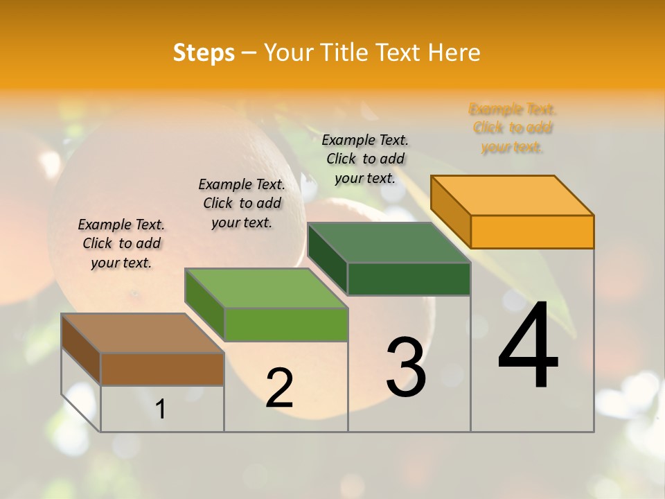 Farming Healthy Citrus PowerPoint Template