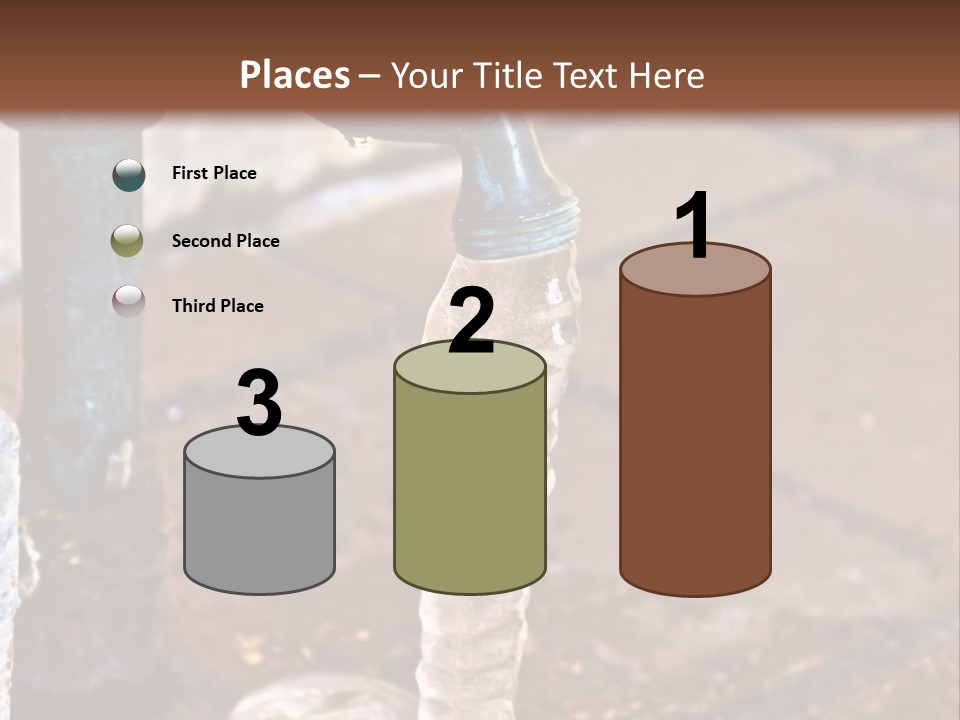 Frozen Winter Metal PowerPoint Template