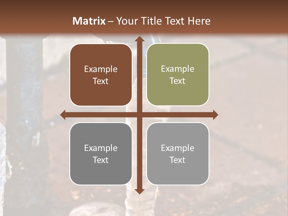 Frozen Winter Metal PowerPoint Template