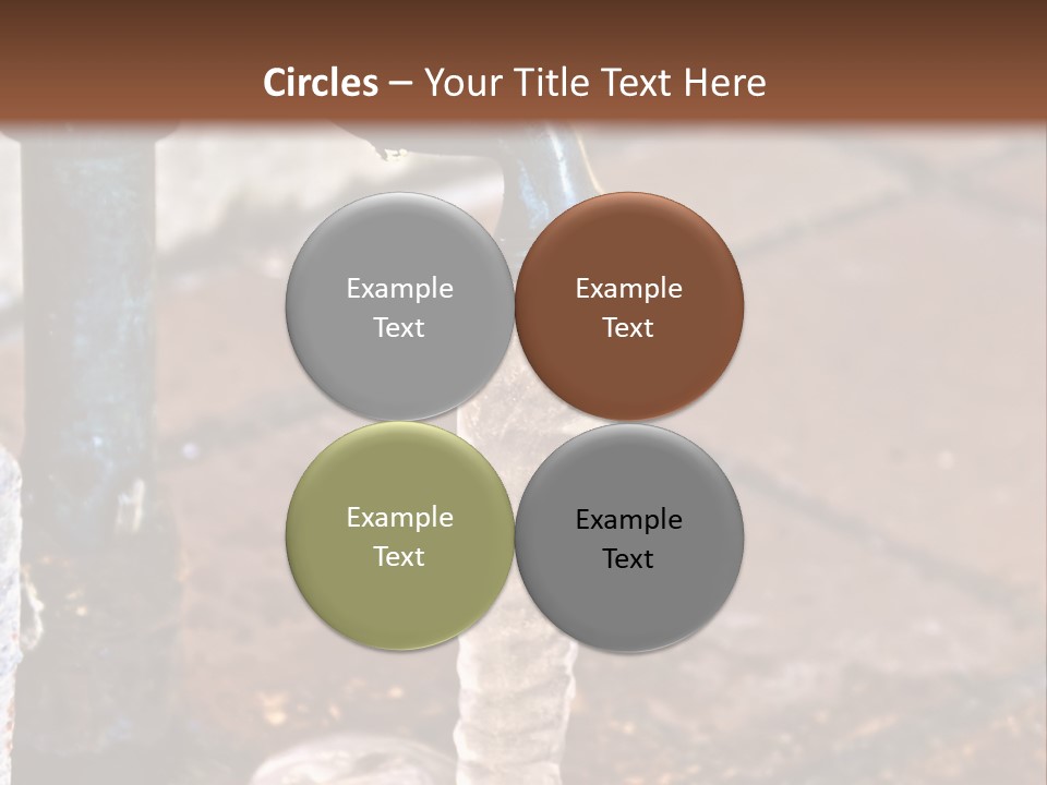 Frozen Winter Metal PowerPoint Template