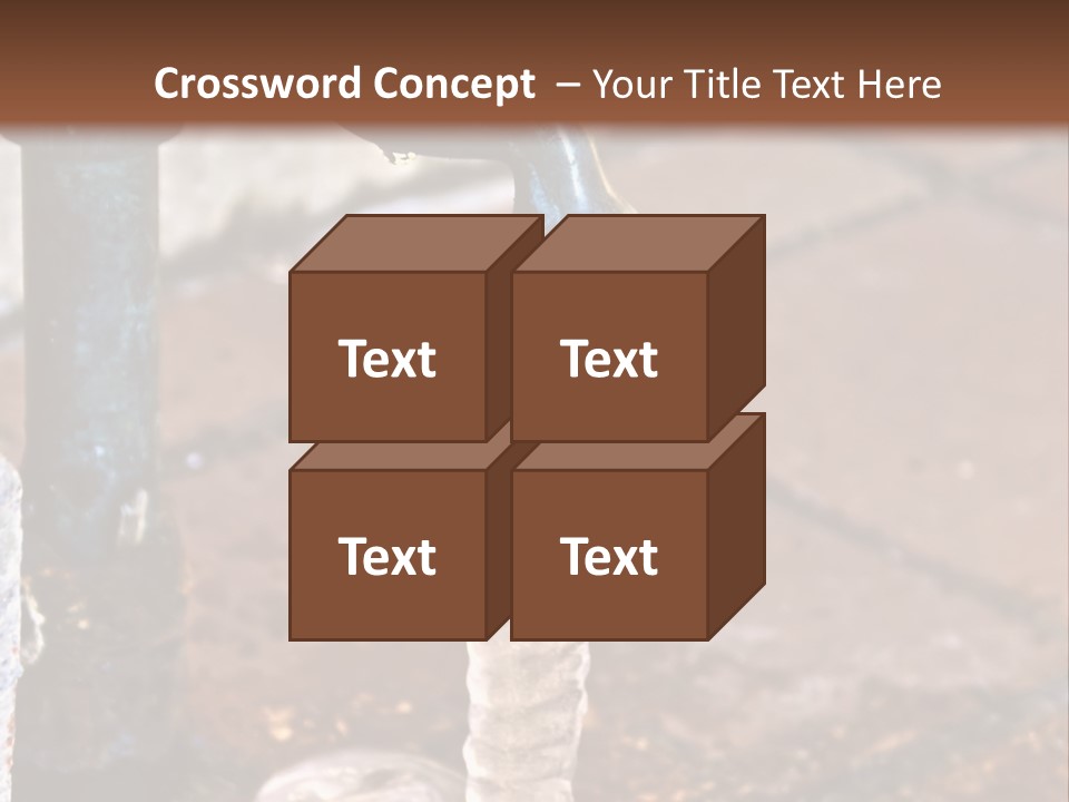 Frozen Winter Metal PowerPoint Template