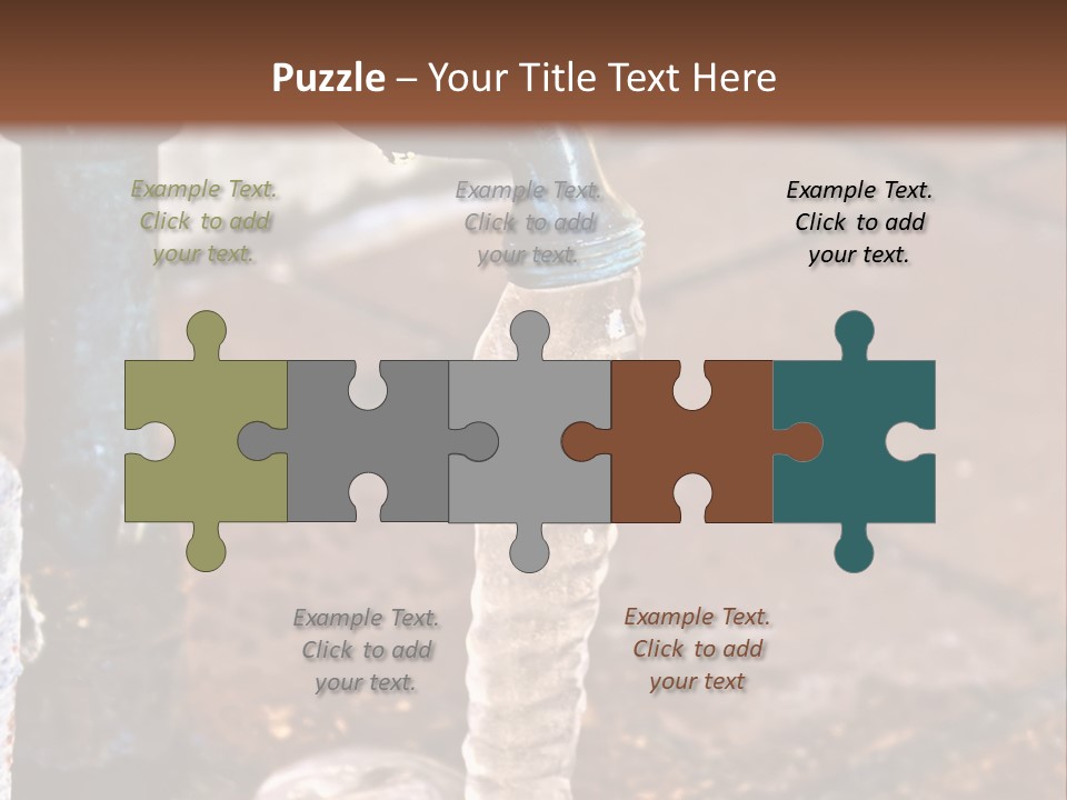 Frozen Winter Metal PowerPoint Template