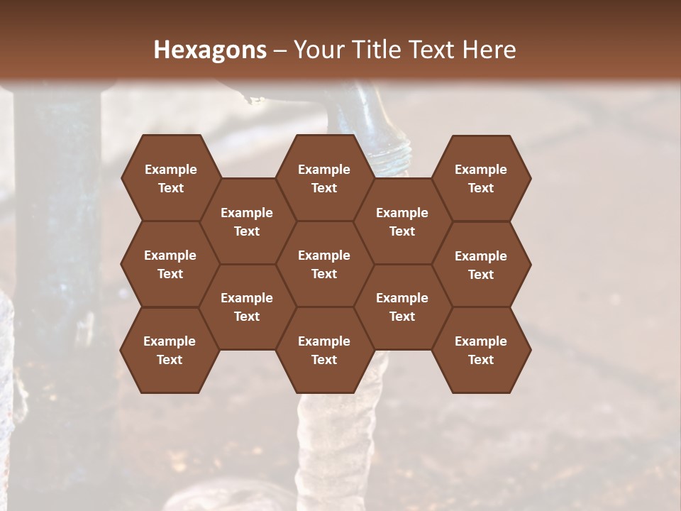 Frozen Winter Metal PowerPoint Template