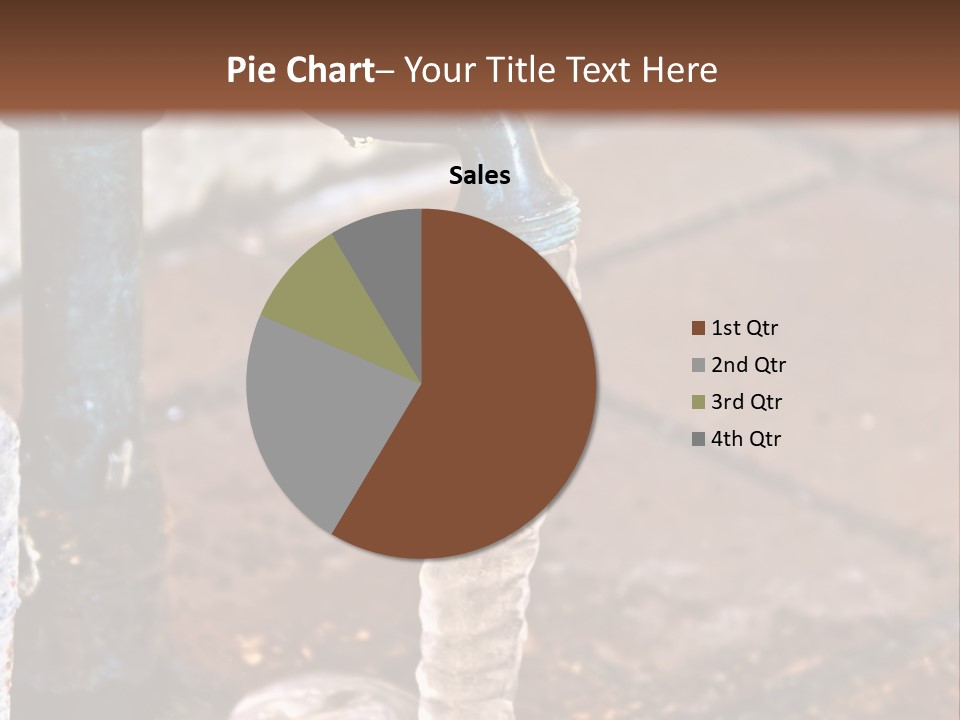 Frozen Winter Metal PowerPoint Template