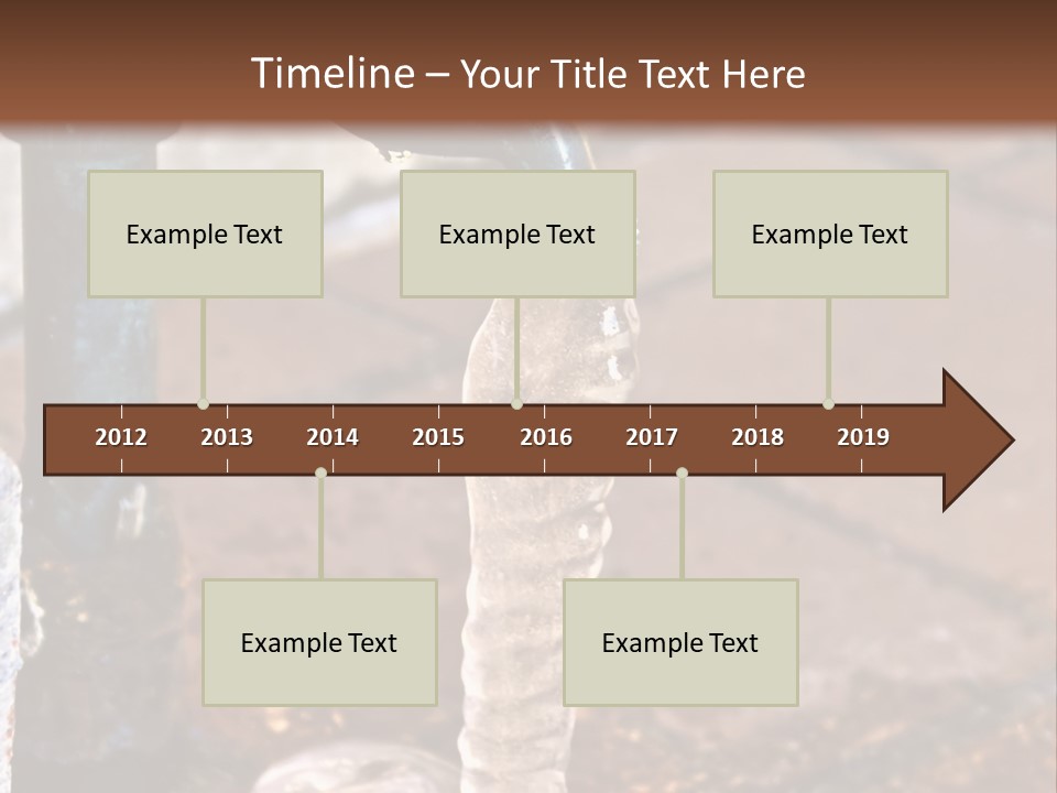 Frozen Winter Metal PowerPoint Template