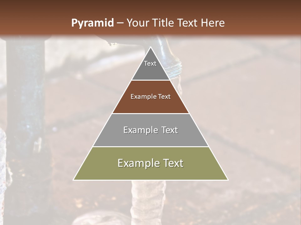 Frozen Winter Metal PowerPoint Template