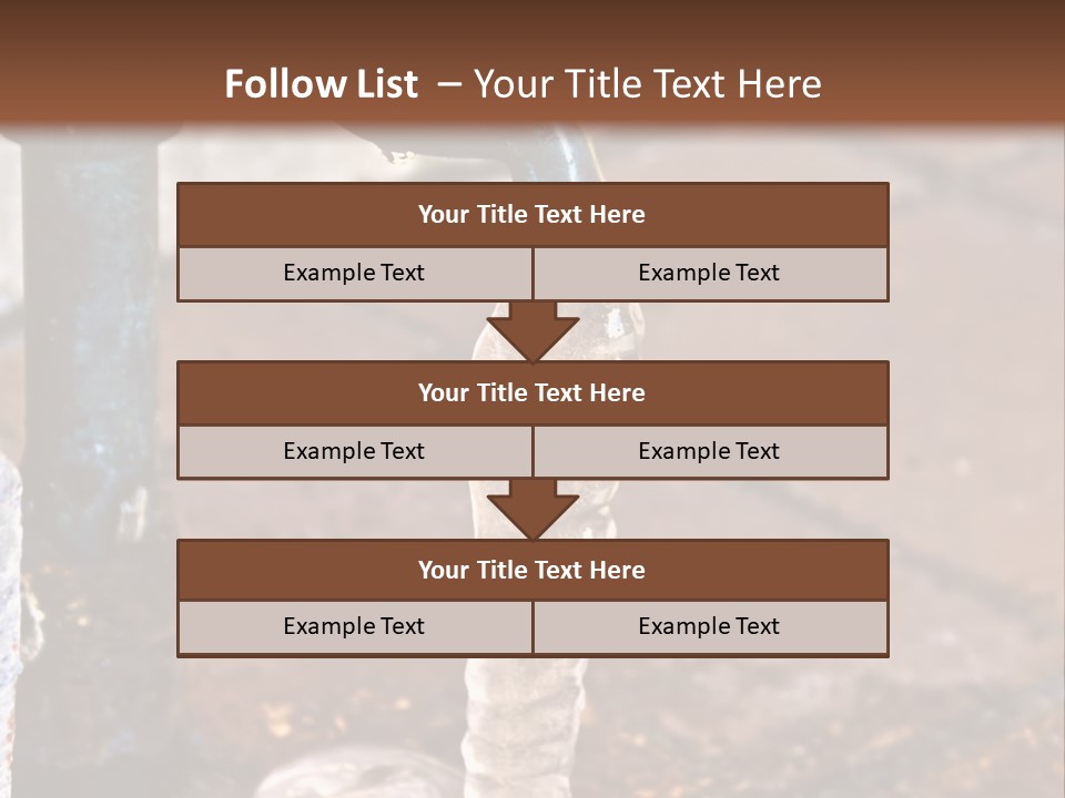 Frozen Winter Metal PowerPoint Template