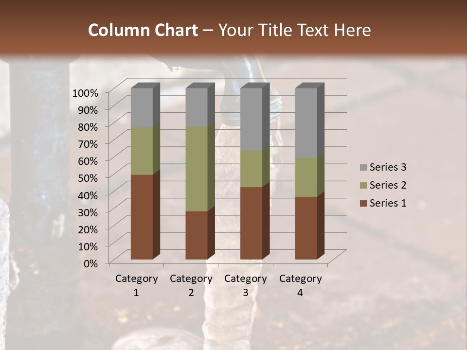 Frozen Winter Metal PowerPoint Template