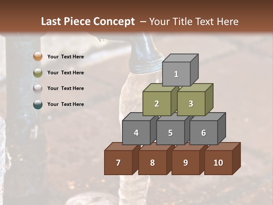 Frozen Winter Metal PowerPoint Template